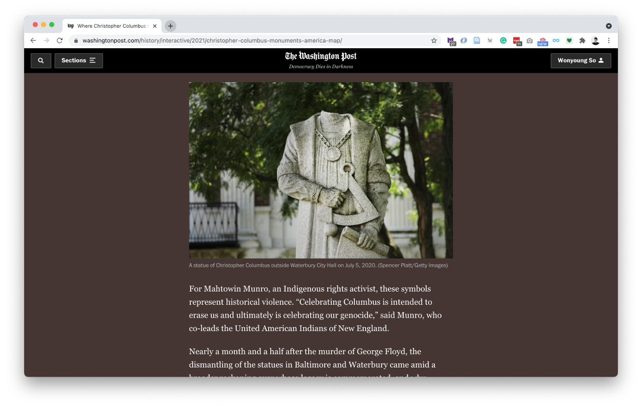 Columbus is still honored in 6,000 places across the U.S - 4